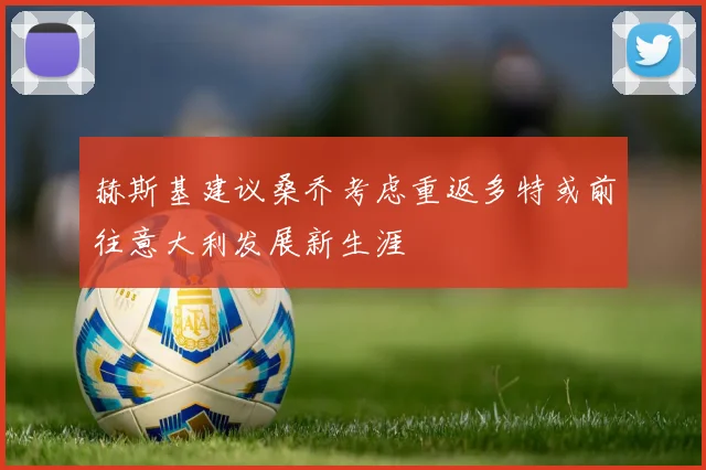 赫斯基建议桑乔考虑重返多特或前往意大利发展新生涯